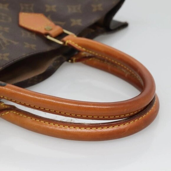 LOUIS VUITTON Monogram Sac Plat Hand Bag M51140 LV Auth 129224 - Picture 7 of 16